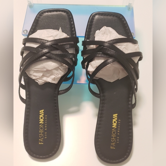 Square Toe Slides - Picture 9 of 9